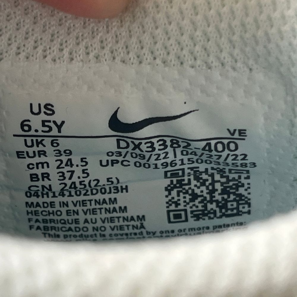 Nike Dunk Low GS Homer Simpson Mens 6.5y Shoes Blue Athletic Casual Sneakers - Picture 10 of 11
